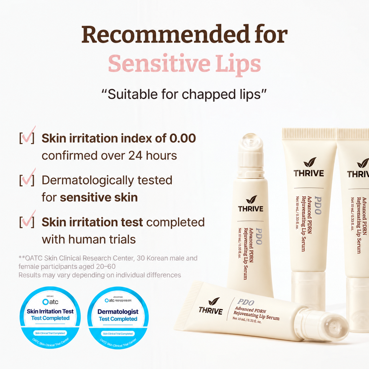 Thrive's Advanced PDRN Rejuvenating Lip Serum