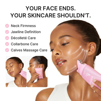 PDRN Collagen Gua Sha for Saggy Necks, Jawline & Wrinkles