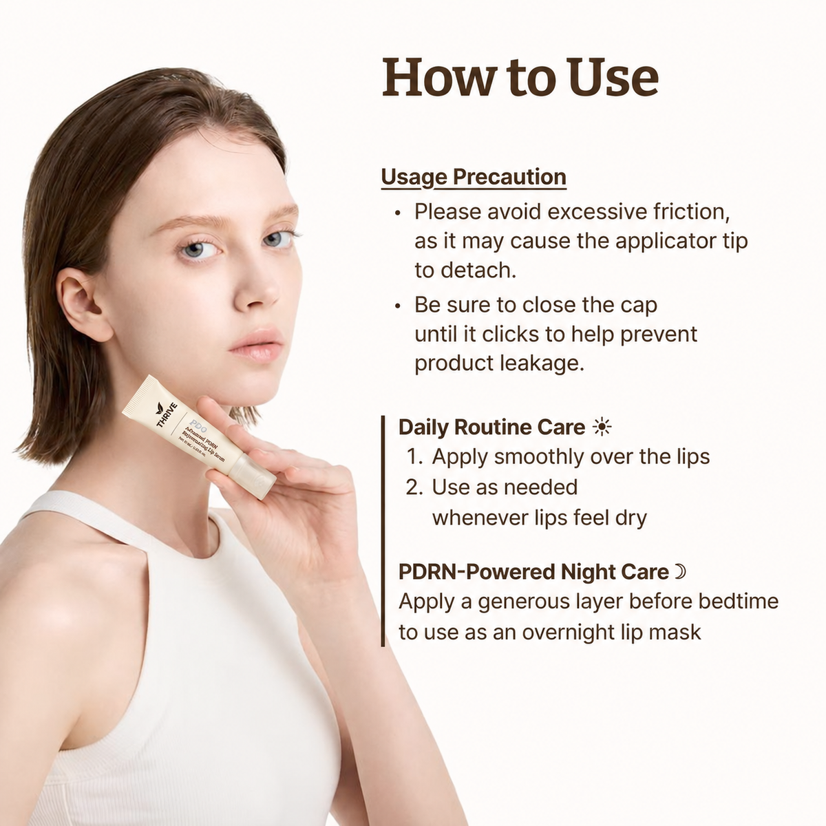 Thrive's Advanced PDRN Rejuvenating Lip Serum