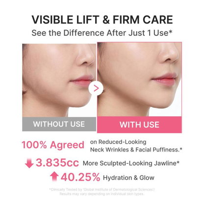 PDRN Collagen Gua Sha for Saggy Necks, Jawline & Wrinkles