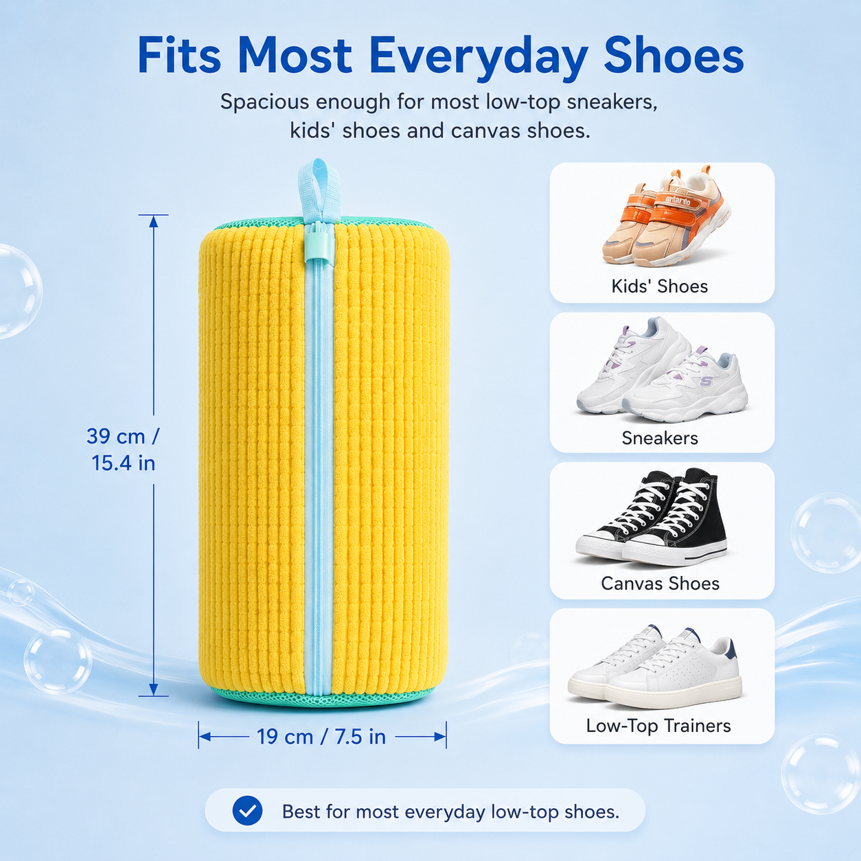 ShoeSoaker™ — Washing Machine Shoe Bag