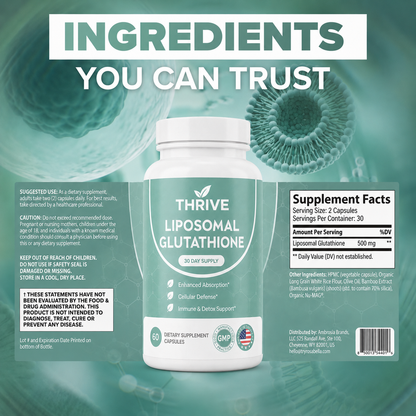 Liposomal Glutathione Capsules