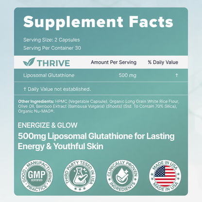 Liposomal Glutathione Capsules