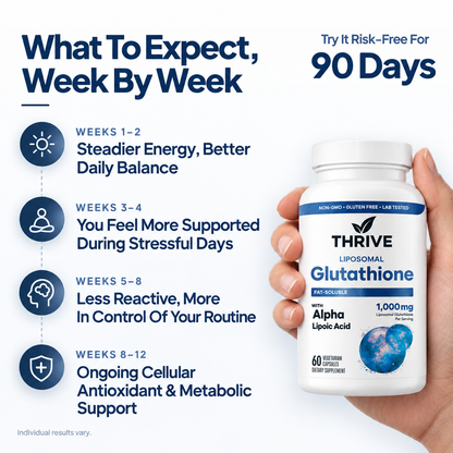 Liposomal Glutathione Capsules | Liver & Cellular Detox Support