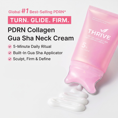 PDRN Collagen Gua Sha for Saggy Necks, Jawline & Wrinkles