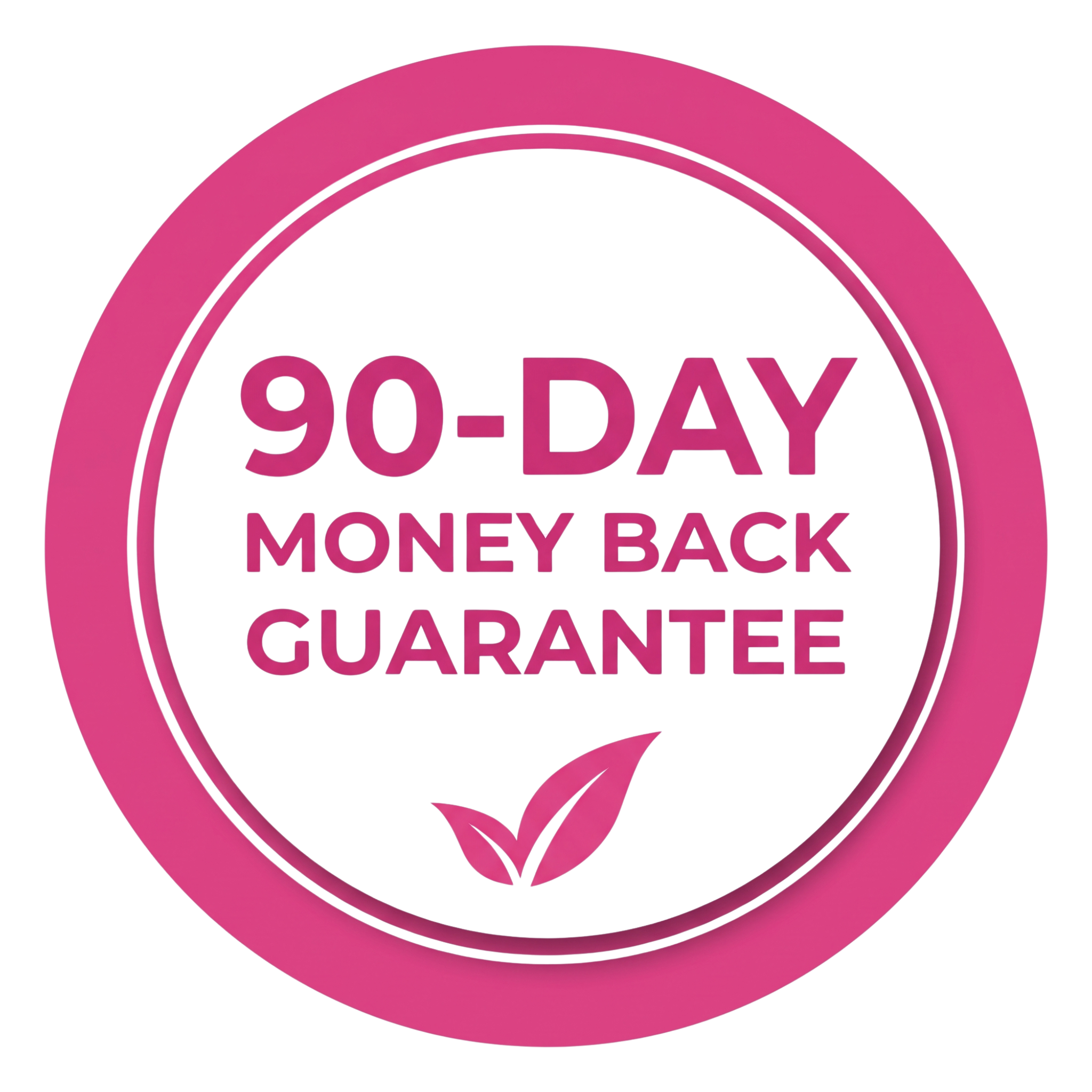 90-day money-back guarantee